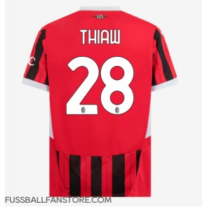 AC Milan Malick Thiaw #28 Replik Heimtrikot 2024-25 Kurzarm